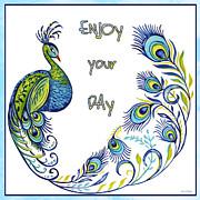 Artist Jean Plout Debuts In New Enjoy You Day Peacocks